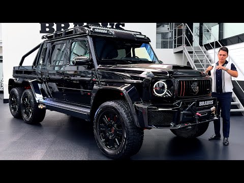 2026 NEW BRABUS G WAGON 6x6 | Mercedes G63 800 G Class Pick Up - Full Review Interior Exterior