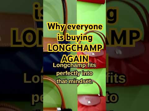 π₯Why Everyone Is Buying Longchamp Again! π #Longchamp #LuxuryBags #HandbagObsessed #fashiontrends