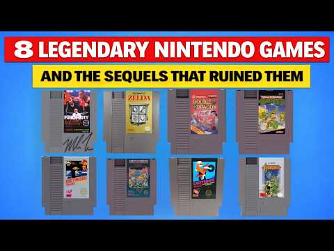 8 Legendary Nintendo Games… And The Sequels That Ruined Them