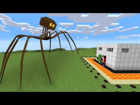 HOUSE HEAD vs. Security House Battle - Minecraft