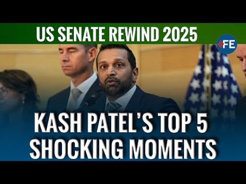 Kash Patel’s Explosive Senate Hearing: Heated Exchanges & Top 5 Moments | US Senate Rewind 2025