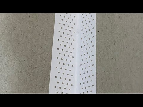 Как сделать угол без трещин!Клею перфорированную ленту Кнауф