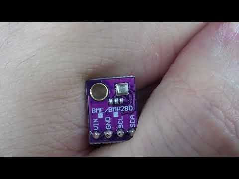 BitBastelei #298 - BME280 am ESP8266: Temperatur, Luftfeuchte, Luftdruck per WLAN