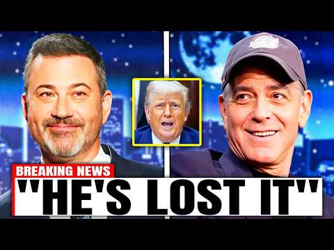 Trump LOSES IT After Jimmy Kimmel & George Clooney EXPOSE Him On LIVE TV