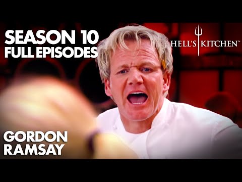 Things Get UGLY In The Kitchen! | Hell's Kitchen | Season 10 - Episodes 4, 5, 6 | Gordon Ramsay