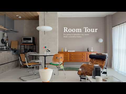 【Home Tour】Full Renovation of a Pre-Owned Condo | Cozy Mid-Century × Scandinavian Vintage Room
