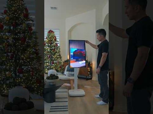 The LG Smart Monitor Swing Moves With You! #LGSmartMonitor