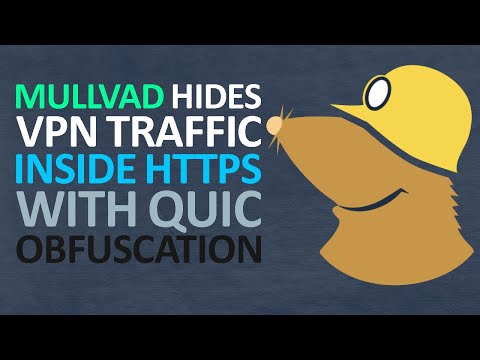 Mullvad Hides VPN Traffic Inside HTTPS With QUIC Obfuscation