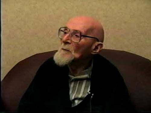 Willie Mueller WWI German Veteran 106 years old in 1999