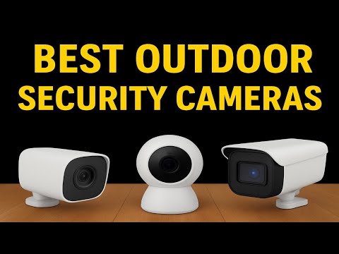 🎯 Top 6 Best Outdoor Security Cameras 2025 | Watch Before You Buy