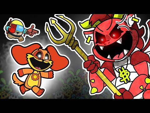 NIGHTMARE CRITTERS vs SMILING CRITTERS & GHOSTBUSTERS EP.1 I AMONG US ANIMATION