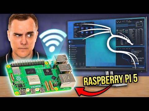 Raspberry Pi 5 Kali Linux install in 10 minutes (with WiFi hacking)