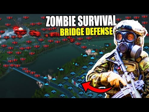 This New ZOMBIE SURVIVAL Base Building BRIDGE SIEGE is IMPOSSIBLE! - Broken Arrow: Zombie Update
