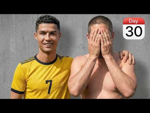 He Got Fit in 30 Days To Meet Ronaldo