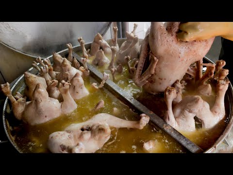 Finest Goose Meat & Dishes Making - Taiwan Food