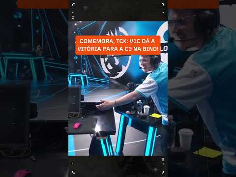 Que mira é essa, v1c? Para alegria do TcK, a Cloud9 PASSEOU nessa Bind contra a LEV #VCTAmericas
