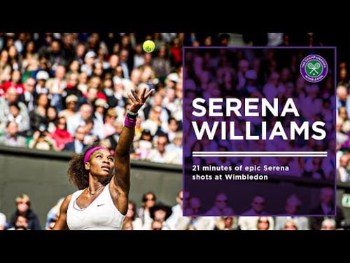 21 Minutes of Incredible Serena Williams Points at Wimbledon