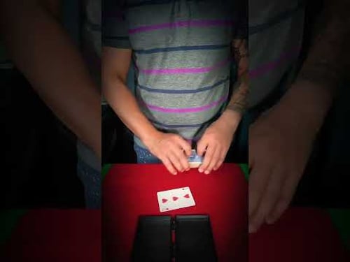 A classic torn and restored card trick. #magic #viral #shortvideo #trending