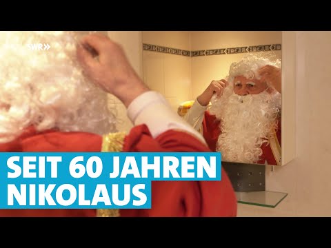 Seit 60 Jahren bringt Herbert Ginnow aus dem Westerwald als Nikolaus Kinderaugen zum Leuchten