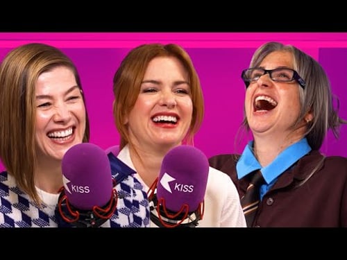 "I'm A Lesbian?!" Rosamund Pike and Isla Fisher on Now You See Me: Now You Don't | KISS