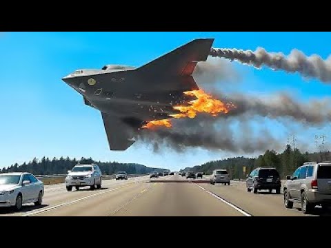 25 minutos de momentos chocantes de aviação captados por câmera!