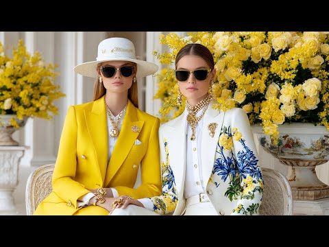 Ralph Lauren Spring Summer 2026 Butter Yellow & Pearl – Radiant Summer Sophistication