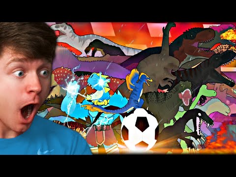 Reacting to the BIGGEST DINOSAUR TOURNAMENT!