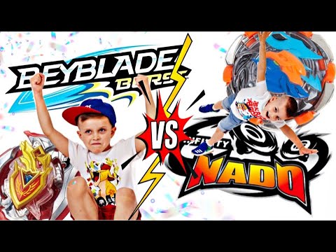 КТО СИЛЬНЕЕ: ИНФИНИТИ НАДО VS БЕЙБЛЕЙД // KiFill boys 13+