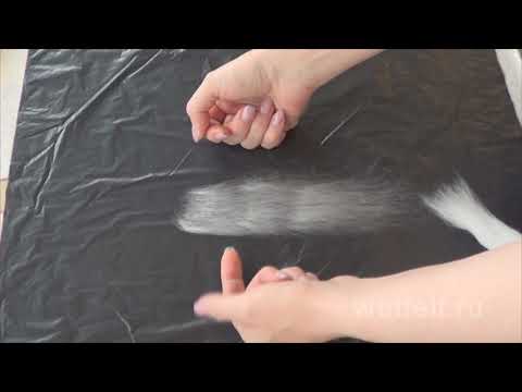 раскладка шерсти для валяния