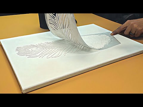 How to Create 15 Stunning Textured Art on Canvas Like a Pro 🎨✨