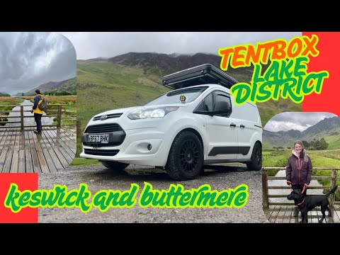 TENTBOX IN THE LAKES. VISITING KESWICK AND EXPLORING BUTTERMERE LAKE!