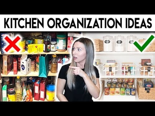KITCHEN + PANTRY ORGANIZATION **SURPRISE MAKEOVER**