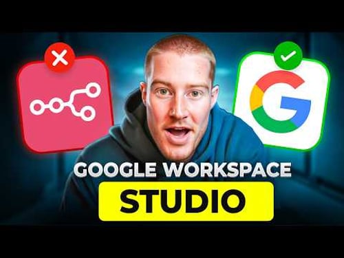 Did Google’s NEW AI Agent Just Kill n8n? (Workspace Studio)