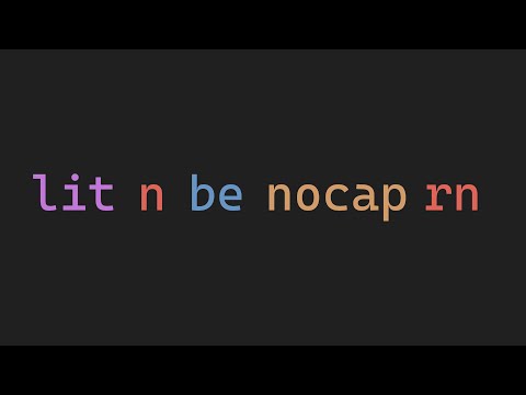 I made my own Programming Language