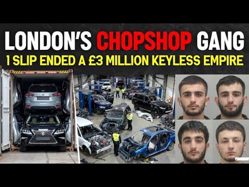 UK’s BIGGEST Chop Shop Empire DESTROYED by 1 Fatal Mistake | UK Crime Documentary