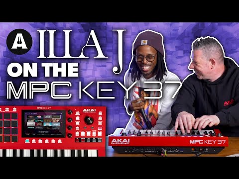 Illa J on the Akai MPC Key 37!