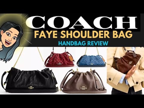 Coach FAYE SHOULDER Bag Review π | Is This the Best Coach Find of 2026? π #CoachOutlet #coachbags
