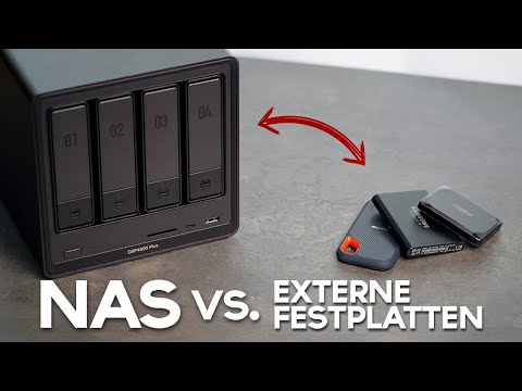 FOTOSICHERUNG: 5 Gründe für eine NAS vs. externe Festplatten & Test UGREEN DXP4800 PLUS