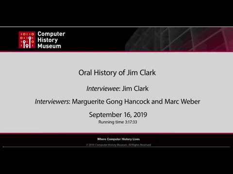 Oral History of Jim Clark