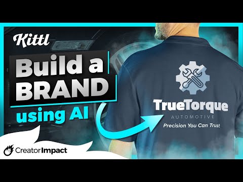 How to Build a PERSONAL BRAND with AI for your Business - with Kittl!