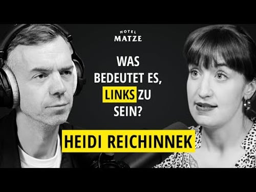 Heidi Reichinnek über Anti-Kapitalismus, Sozialismus, soziale Gerechtigkeit