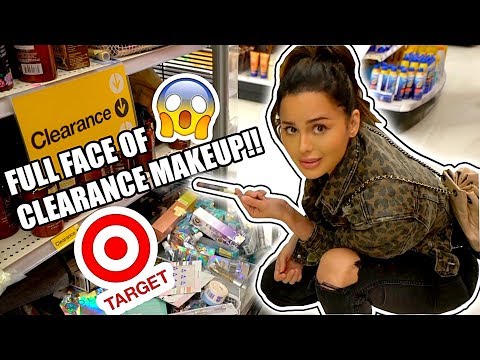 FULL FACE ONLY TARGET CLEARANCE MAKEUP!