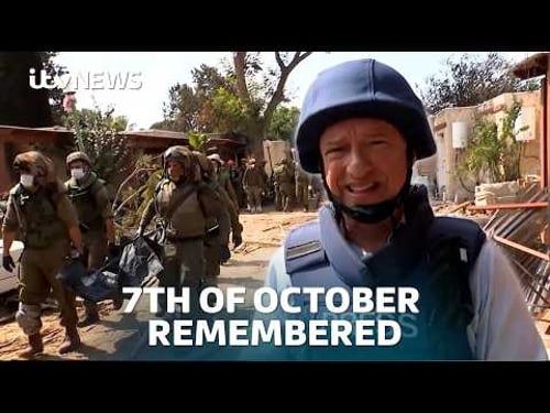 'Unimaginable horror': ITV News' John Ray on covering the 7th October attacks | ITV News