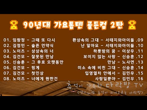 𝐏𝐥𝐚𝐲𝐥𝐢𝐬𝐭 (Lyrics) 🏆🎊90년대 가요톱텐 골든컵 2탄🎊🏆