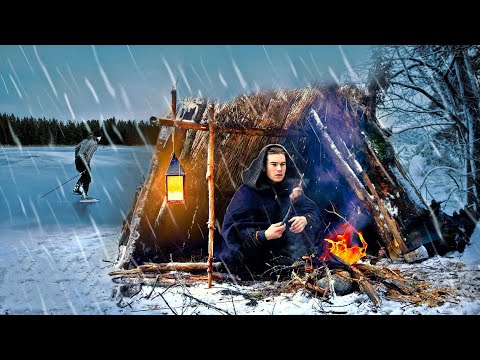 3 DAYS Freezing Winter Camping out on the SEA!