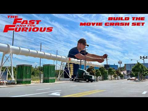 Build the Fast and Furious set (Supra VS Charger) in 20 minutes. Tutorial & BTS with miniatures