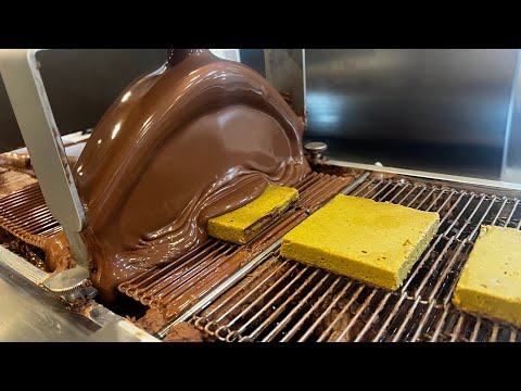 Sold out in 20 seconds! Dubai chocolate making process at a Korean chocolate factory