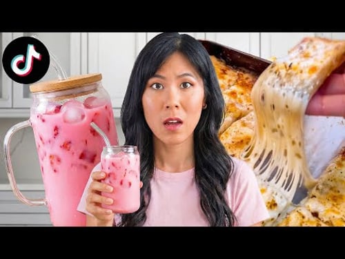 I Tested FAST FOOD vs Tiktok Recipes! 🍔🍟