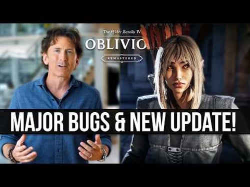 Oblivion Remastered's Strange Update