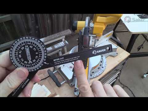 Saker Miter Saw Protractor "Aluminum" Review Does It Work?